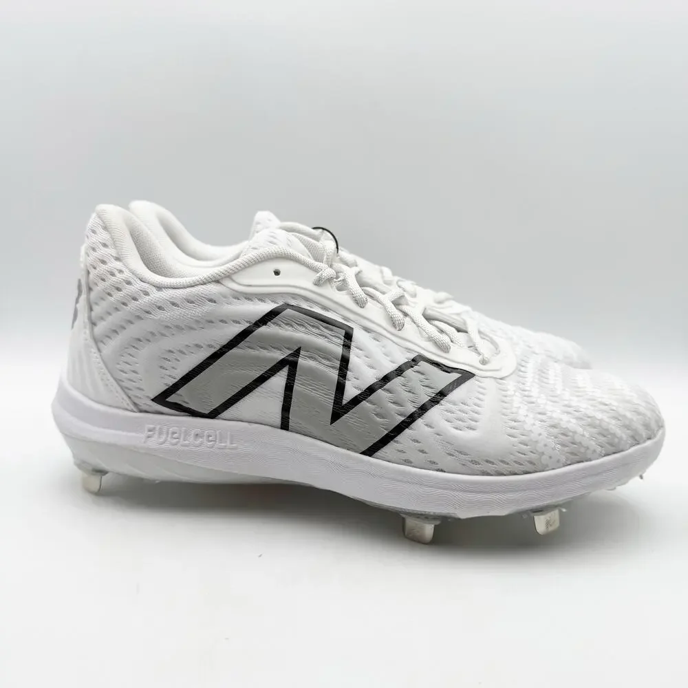 New Balance Mens FuelCell 4040v7 Baseball Cleats Size 14 White Black Metal NWOB